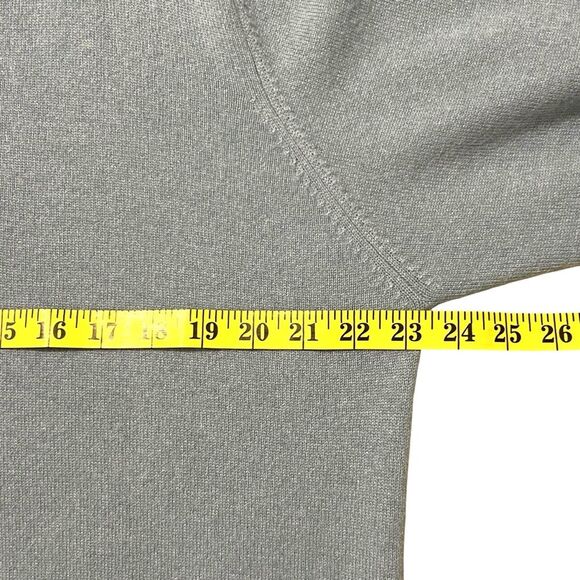 Folio New York Mens 100% Cashmere Sweater M Baby Blue V-Neck Quiet Luxury Preppy - Picture 3 of 6